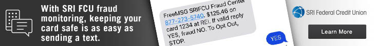 SRI FCU Fraud Monitoring through text available 02/24/2020