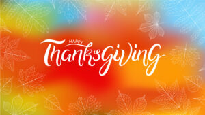 Happy Thanksgiving!
