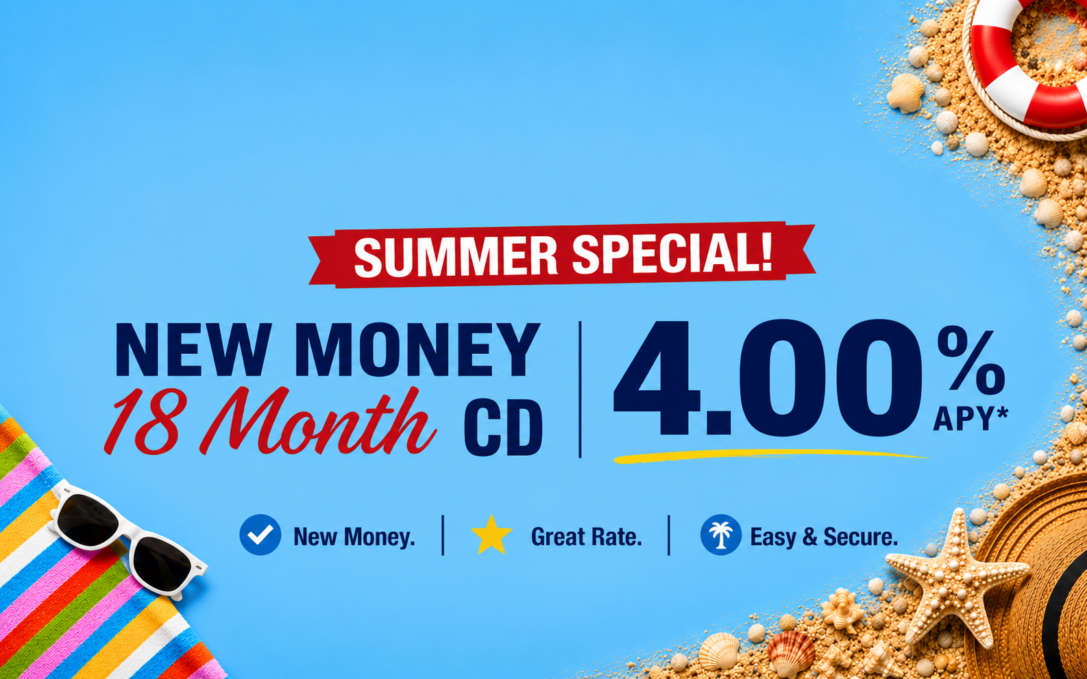 18-MONTH CD SUMMER SPECIAL