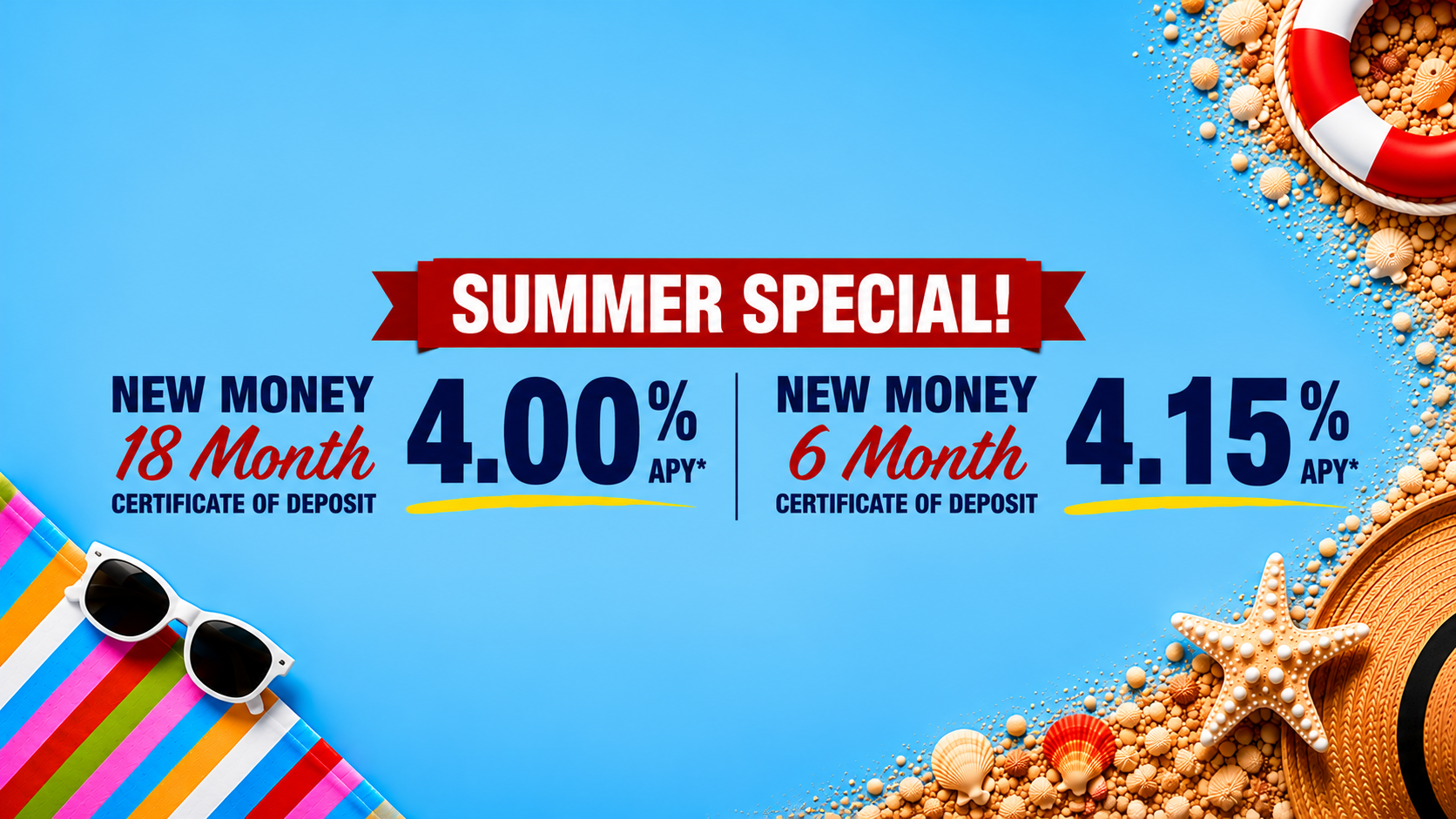 2026 Summer CD Specials