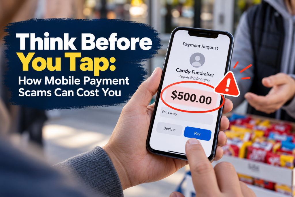 Payment Scam Warning.